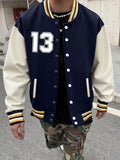 Vintage baseball Jacket (Tibetan White)