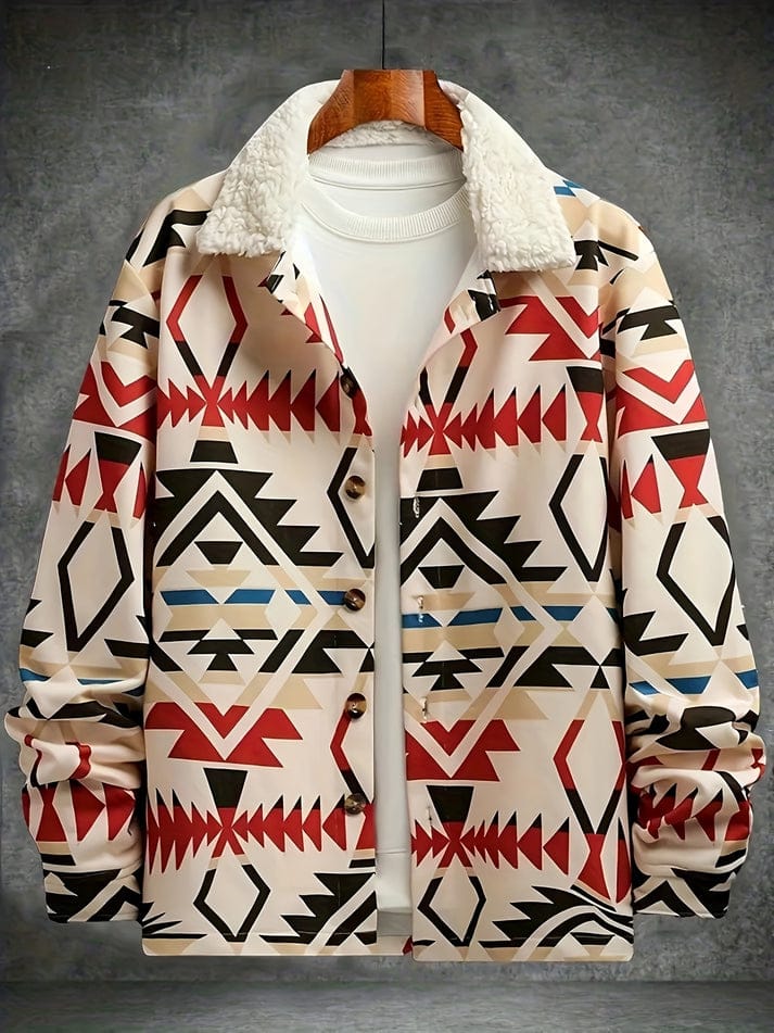 Southwestern style jacket for men