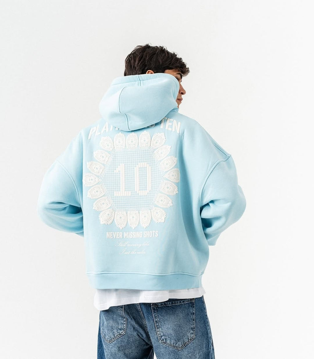 Athletic Hoodies (Sky Blue)