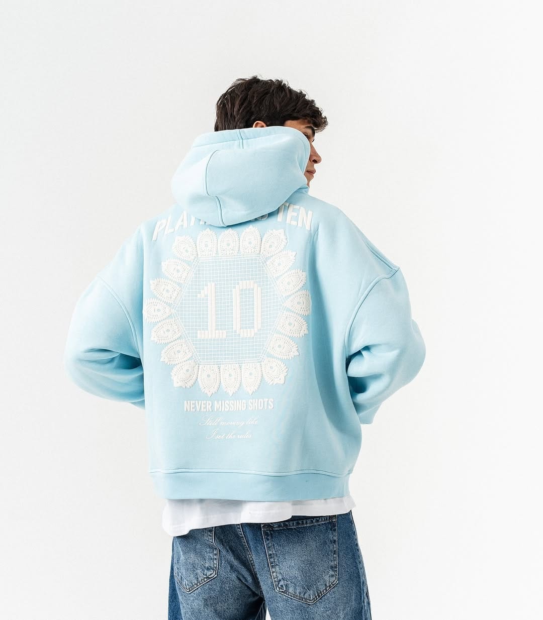 Athletic Hoodies (Sky Blue)