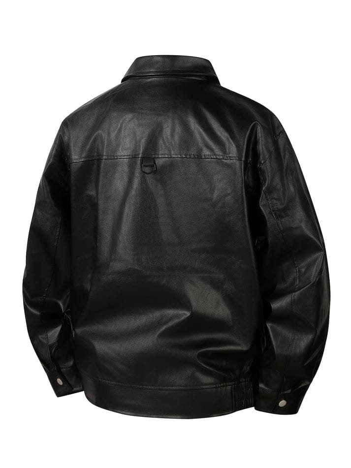 American motorcycle style outerwear (black)