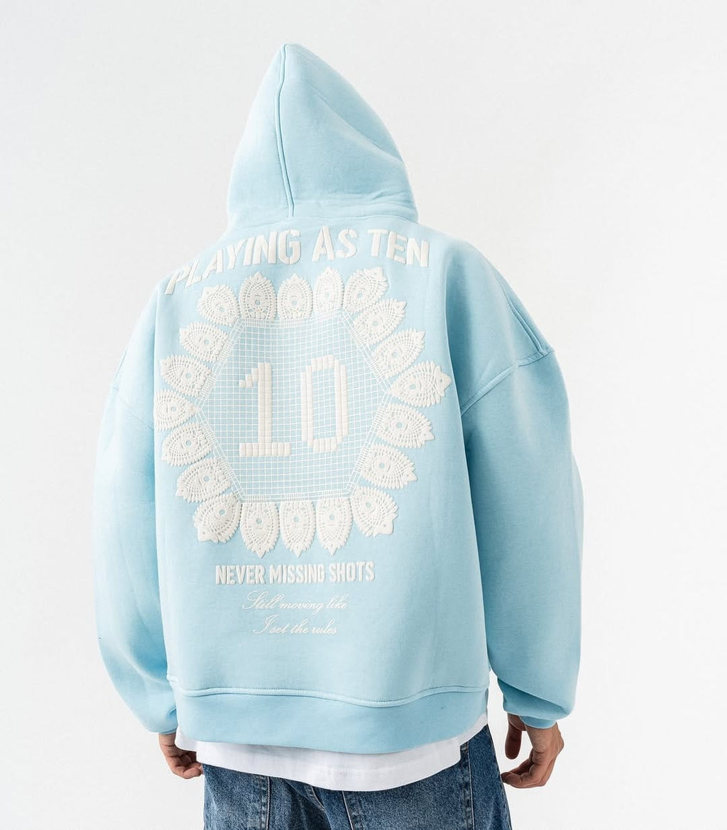 Athletic Hoodies (Sky Blue)