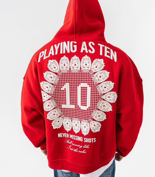 Athletic Hoodies (Red)
